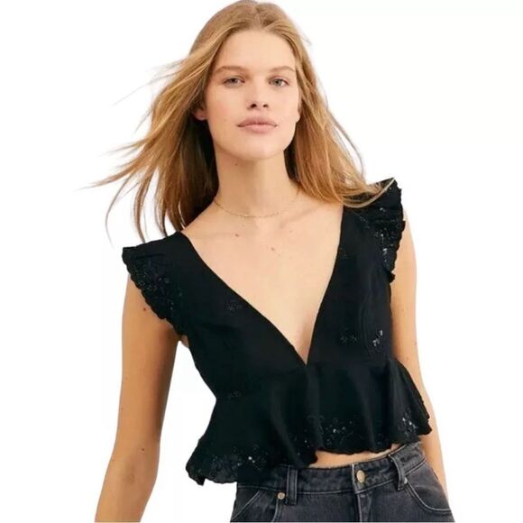 Free People Other - Free People Hard to Handle Brami Black NWOT
